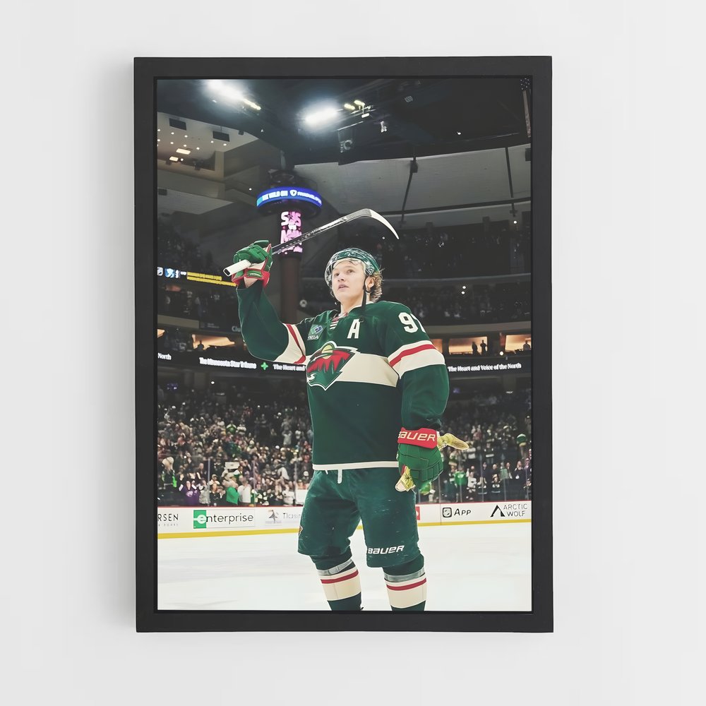 Poster La Victoire des Glaces – affiche Hockey sur glace (vue 2)